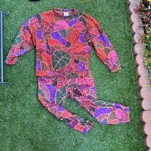 Farm Rio Colorful Athleisure Set